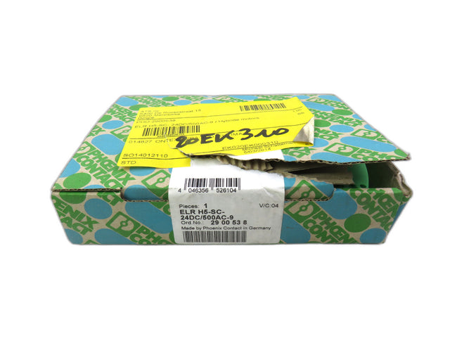 Phoenix Contact  2900538 ELR H5-SC-24DC/500AC-9   New