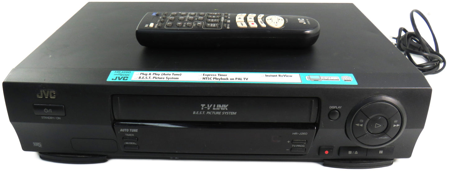 JVC  HR-J260EU HR-J260 W REMOTE CONTROL