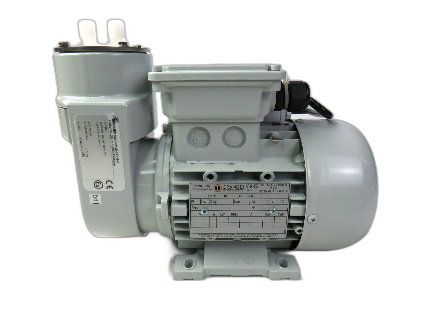 ORANGE1 BUHLER P2.2 ATEX P2.X GAS PUMP   New