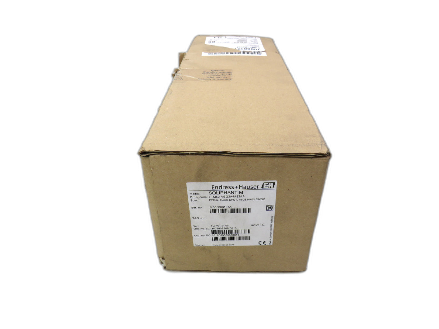 ENDRESS+HAUSER FTM50-AGG2A4A32AA FEM54 SOLIPHANT M   New