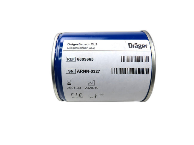 DRAGER 6809665 NOS Sealed  CL2 Sensor   New