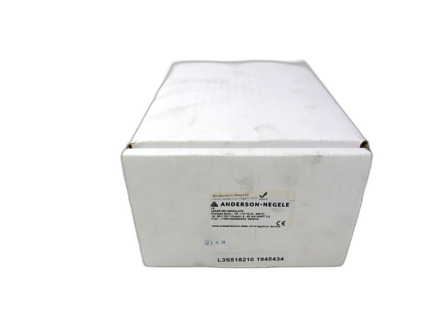 ANDERSON-NEGELE  L3AS518210E22AL075 110001924094/003 L3  Level SENSOR