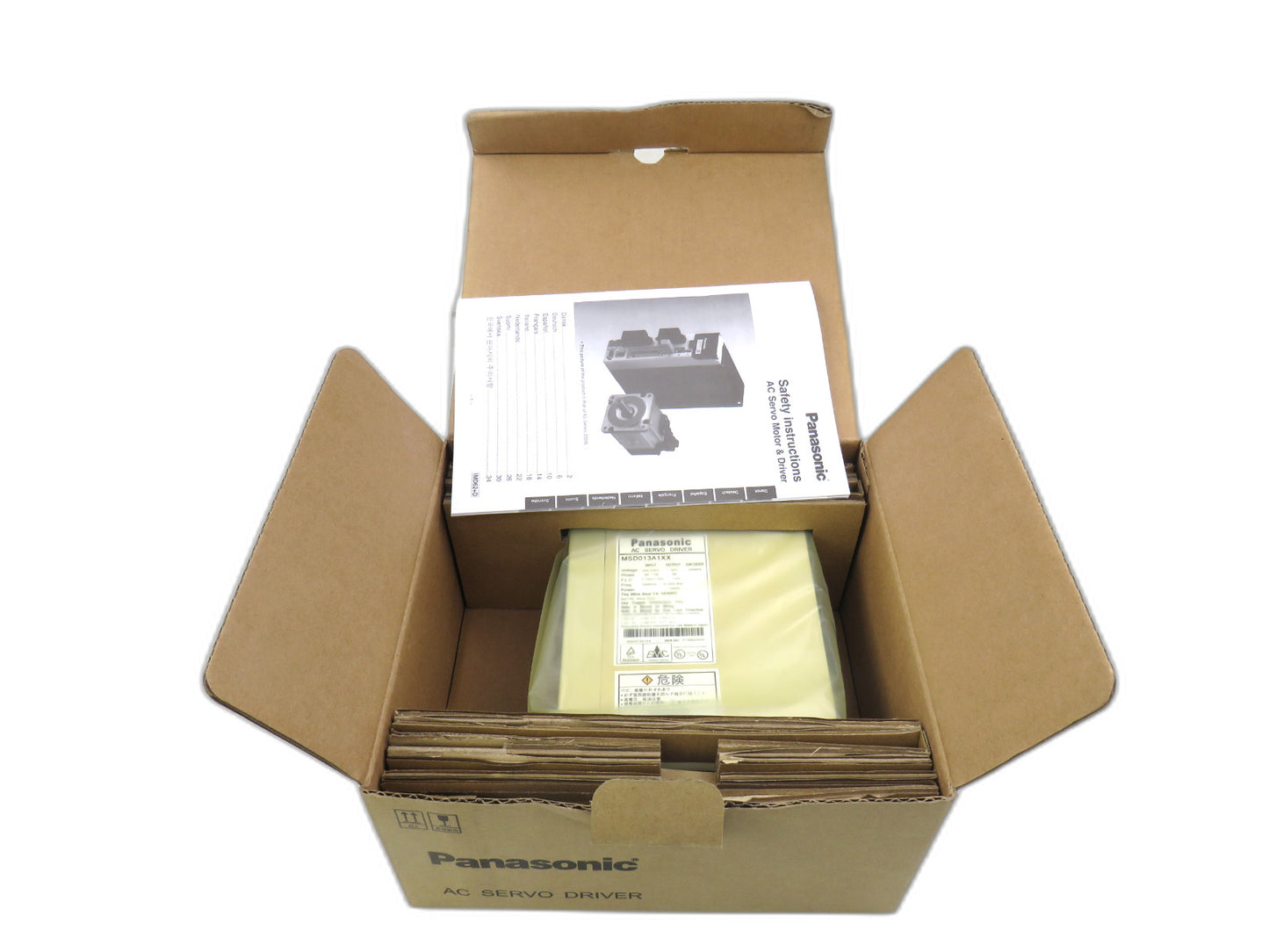 PANASONIC   MSD013A1XX SERVO DRIVE   New