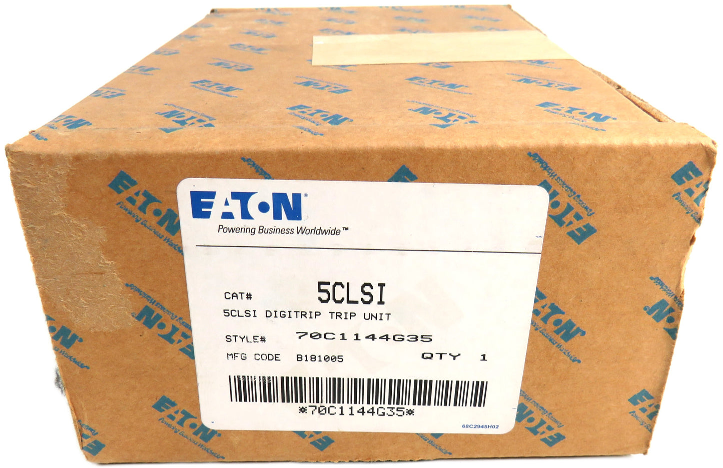EATON  5CLSI DIGITRIP TRIP UNIT 70C1144G35  520MC    New