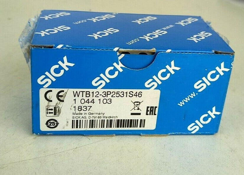 Sick WTB12-3P2531S46 Sensor 1044103 Photo Cell New Sealed