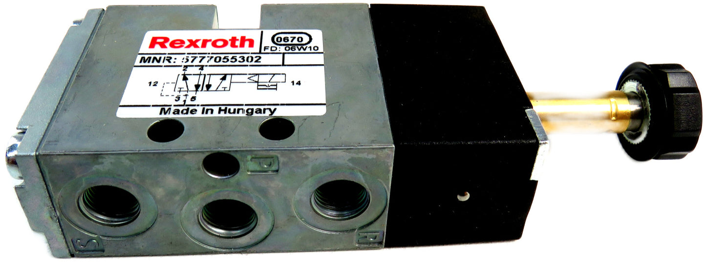 REXROTH  5777055302 cd4 PNEUMATIC DIRECTIONAL VALVE New