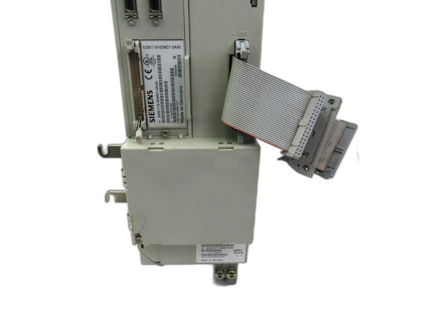 SIEMENS 6SN1123-1AB00-0CA0 SIMODRIVE LT-MODUL INT 2X50A 6SN1118-ODM21-0AA0