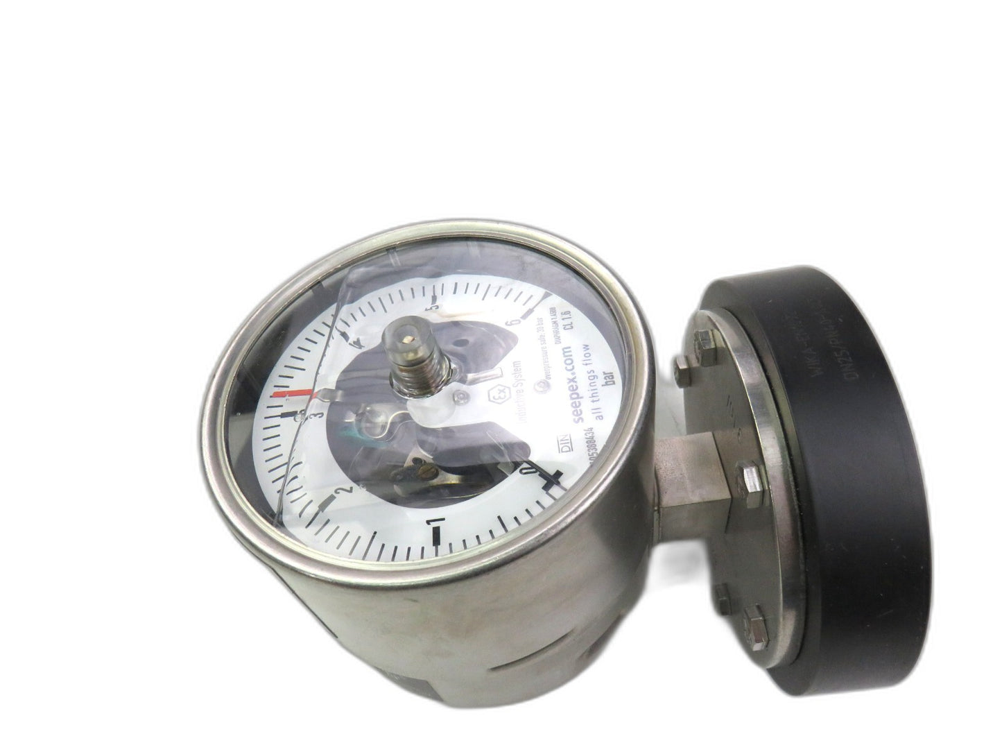 wika seepex 433.50.100l cont 831.2 pressure gauge with inductive contact     New