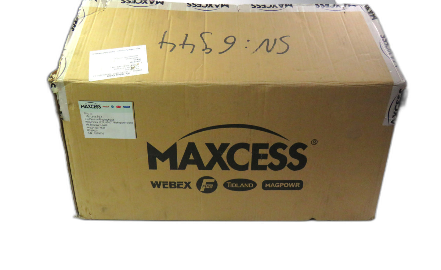 MAXCESS FIFE NW-6400210 FIFE-500 WEB GUIDING SYSTEM SIZE=3 L=300 F=400      New