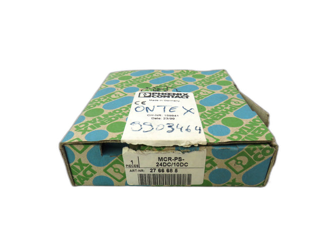 Phoenix Contact  2766685 MCR-PS-24DC/10DC   New