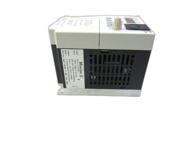 MOELLER DF51-322-025 , FREQUENCY INVERTER, 230V, 1.6A, 50/60HZ