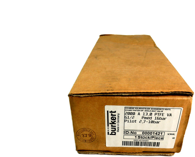 BURKERT  1421 BURKERT EASY FLUID CONTROL SYS      New