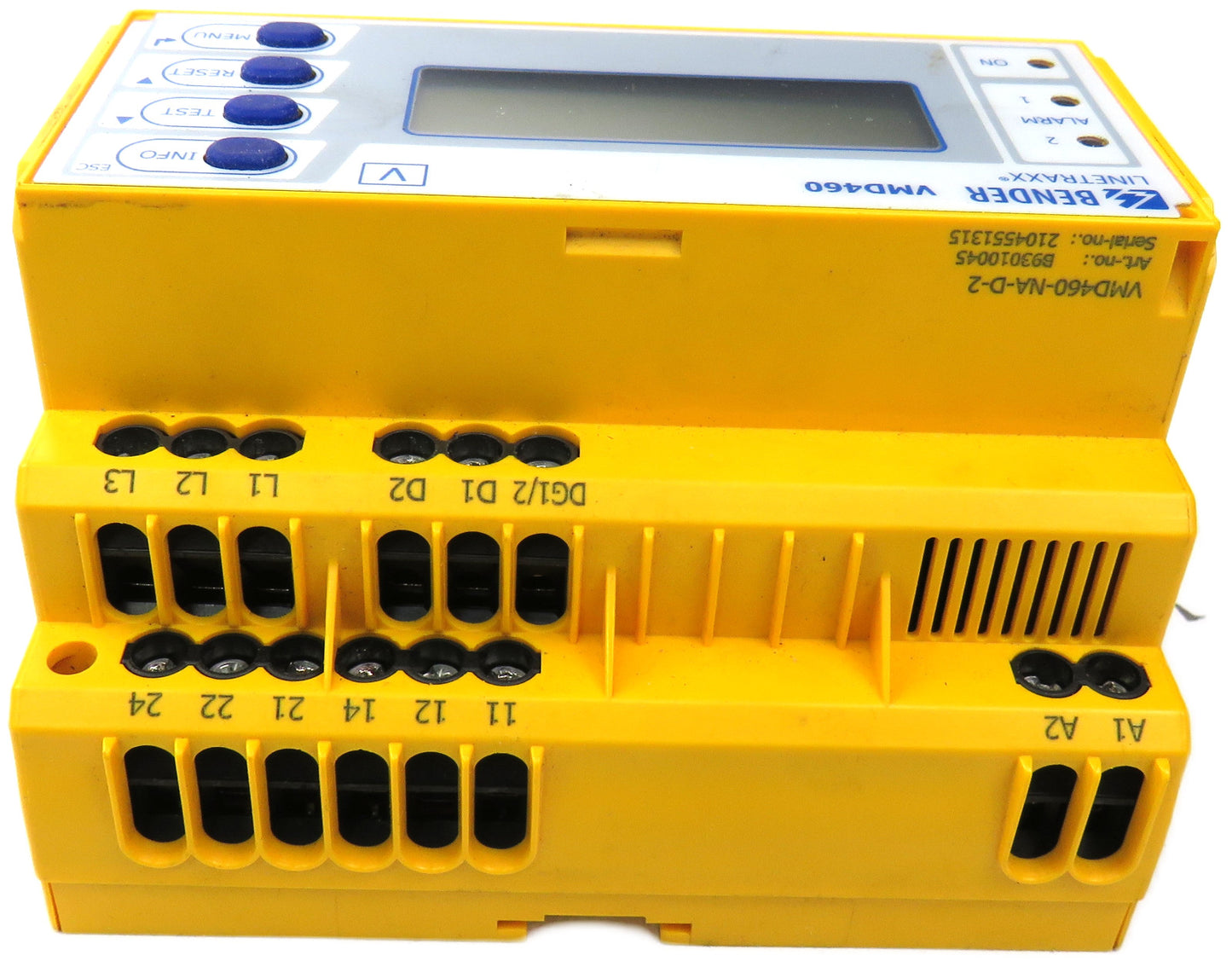 Bender  VMD460-NA-D-2 LINETRAXX VOLTAGE RELAY