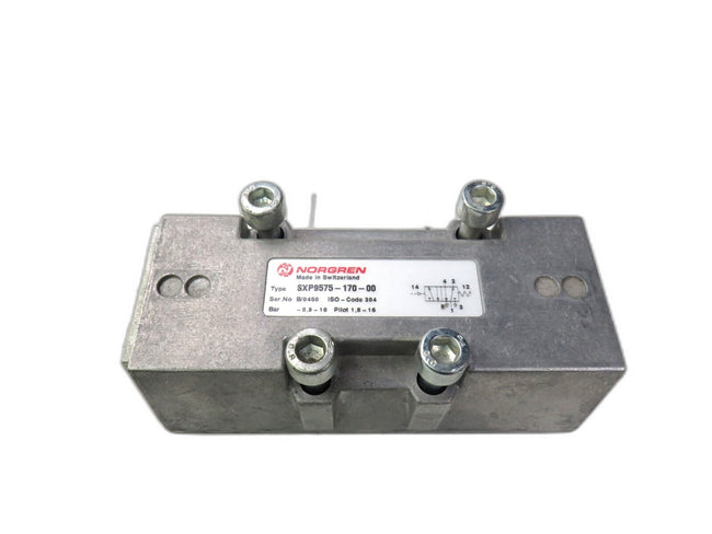 NORGREN SXP9575-170-00 PILOT VALVE G1/2 5/2    New