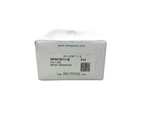 SWAGELOK  SS-20M0-1-8  Lot of 5 New