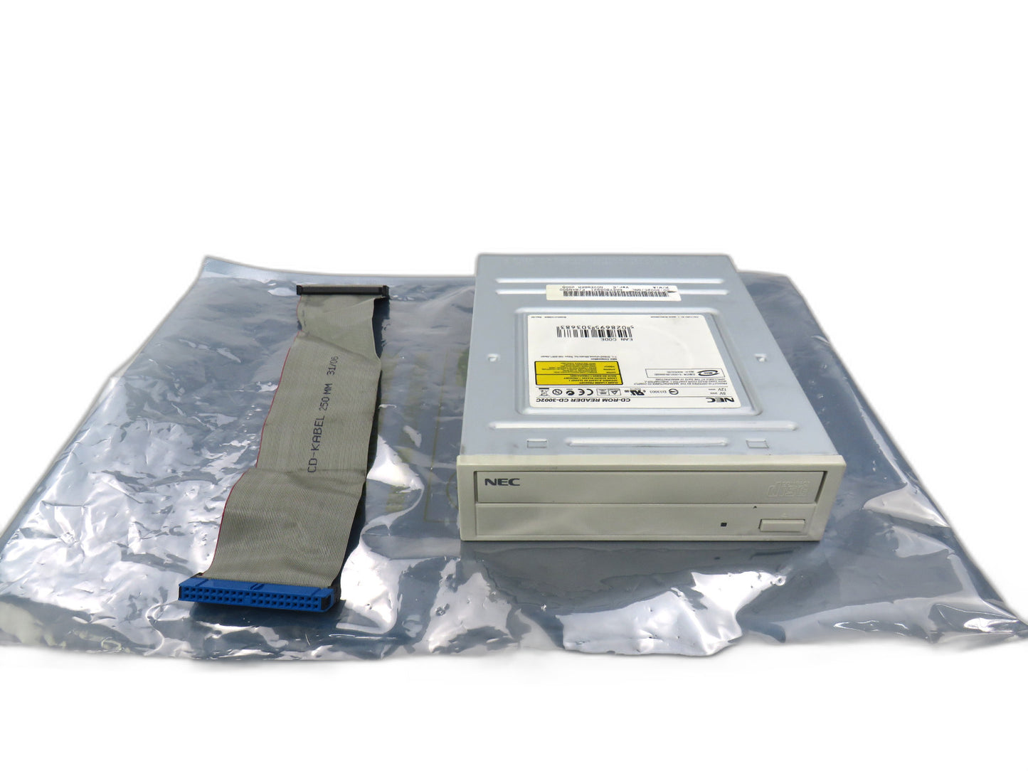 NEC CD-3002C CD ROM READER W CABLE
