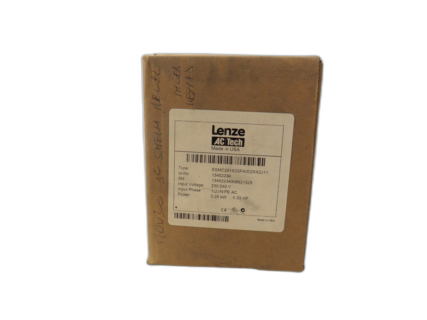 LENZE AC TECH ESMD251X2SFA002XX2J11 ESMD251X2SFA    New