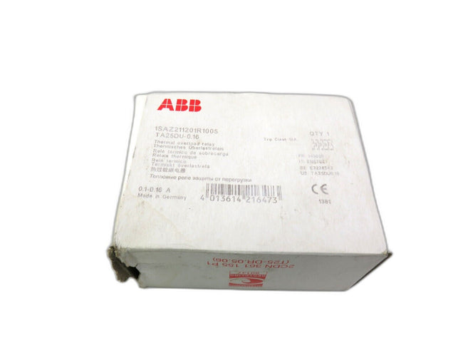 ABB TA25DU-0.16 1SAZ211201R1005