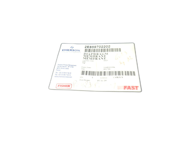 EMERSON FISHER 2E859702202    New