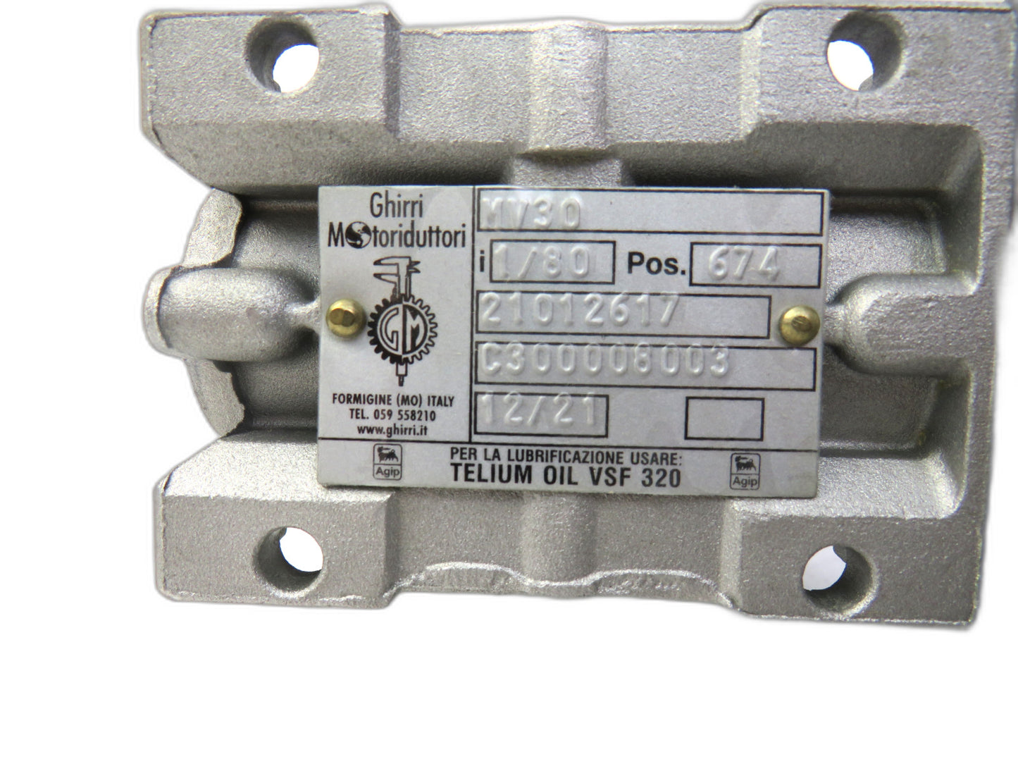 TECHTOP T1A633-4 T1A 633-4 GHIRRI MOTORIDUTTORI MV30   New