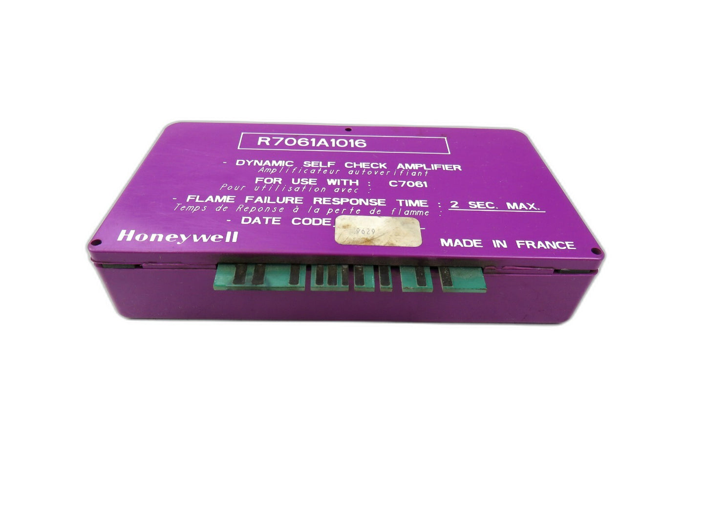 HONEYWELL R7061A1016 Dynamic Self Check Amplifier