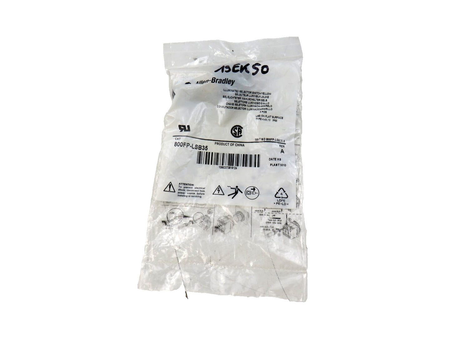 ALLEN-BRADLEY  800FP-LSB35    New