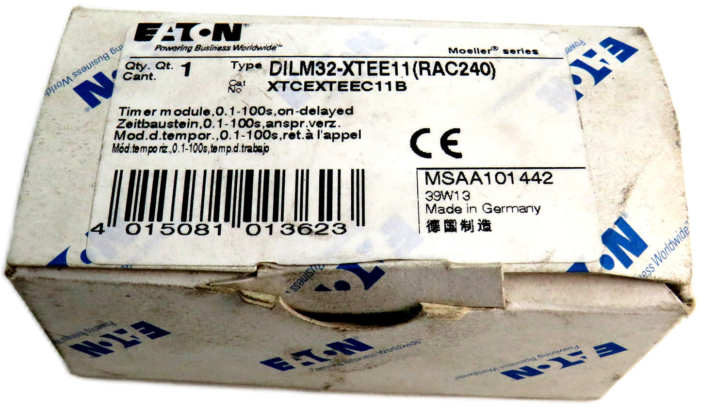 Eaton  DILM32-XTEE11 (RAC130) Timer Module New