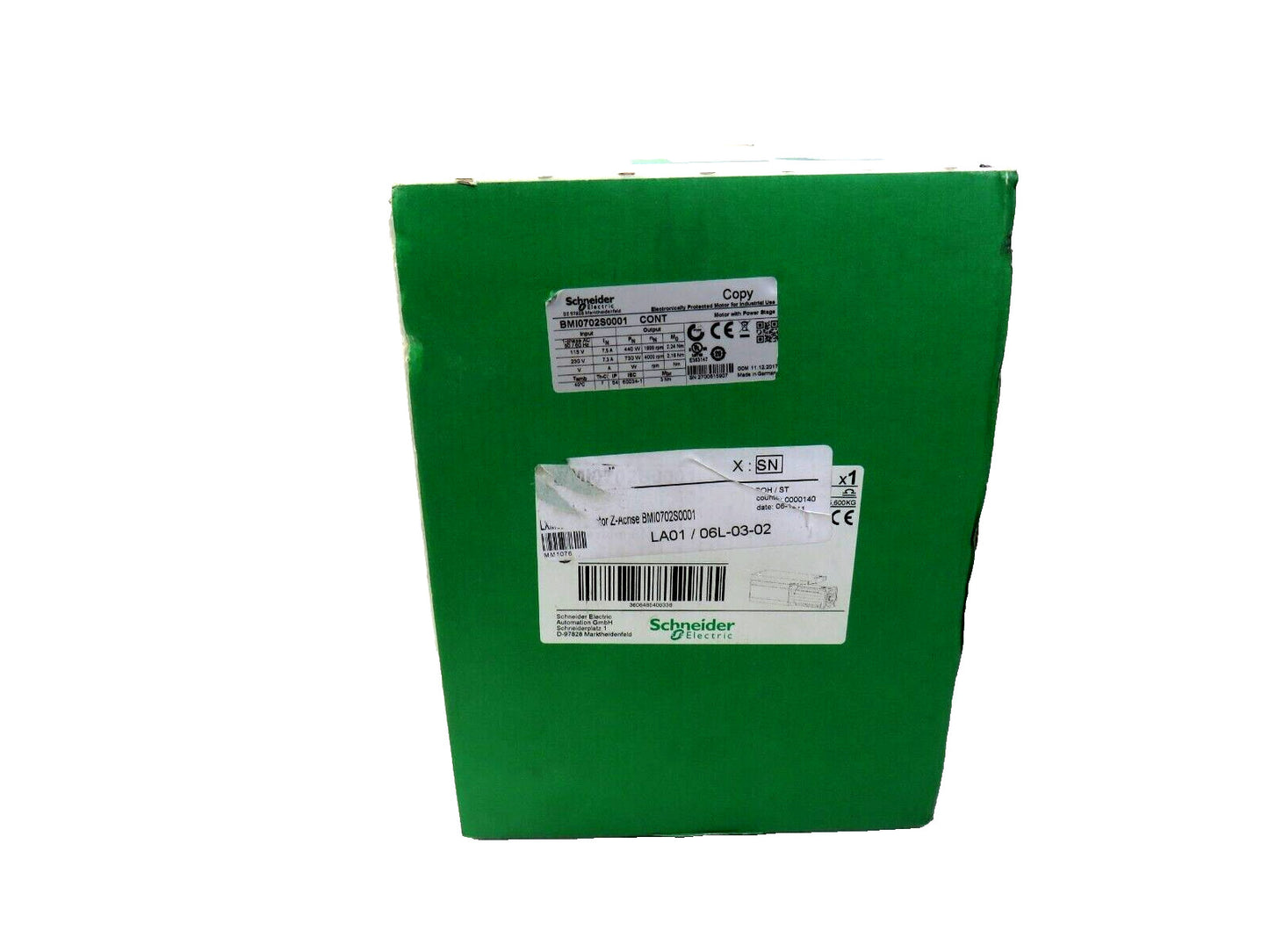 SCHNEIDER ELECTRIC  BMI1002T01F CONT    New