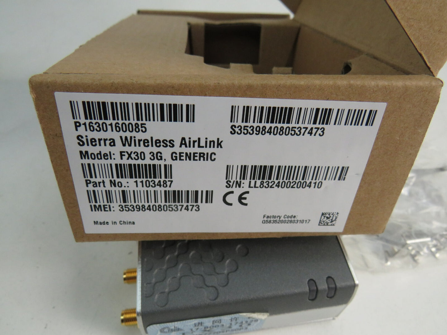 SIERRA FX30 3G 1103487 ATLAS COPCO SMARTBOX P1630160085     New