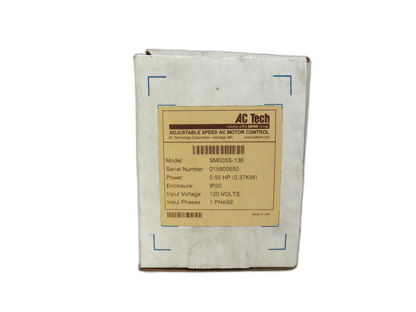 AC Tech Lenze SM005S-136    New