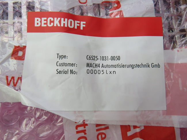 Beckhoff C6525-1031-0050 C6525-0050 slave INDUSTRIAL PC   New