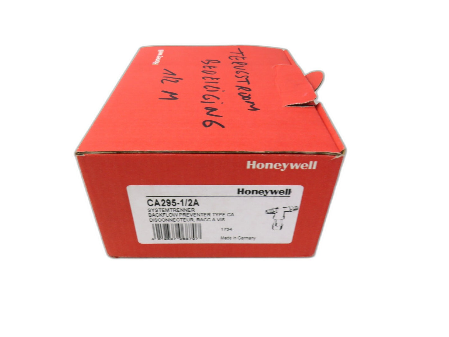 HONEYWELL CA295-1/2A BACKFLOW PREVENTER TYPE CA     New