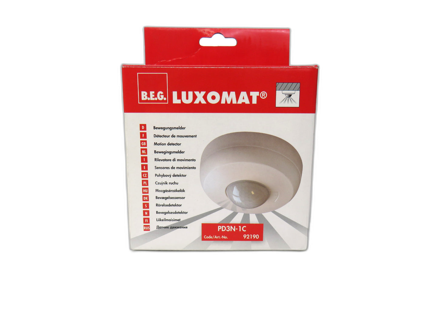 B.E.G PD3N-1C-AP 92190 LUXOMAT    New