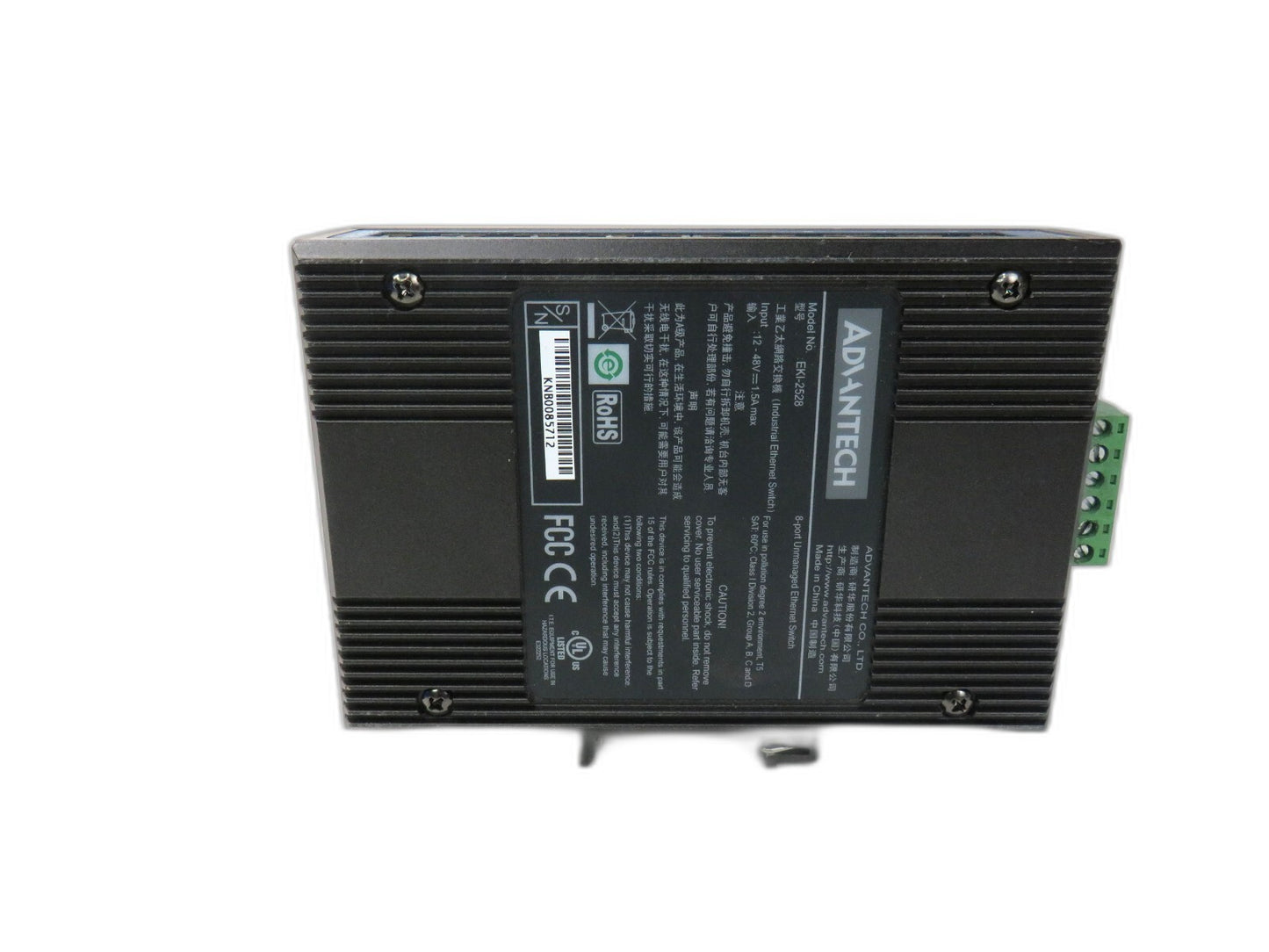 ADVANTECH  EKI 2528  Industrial Ethernet Switch