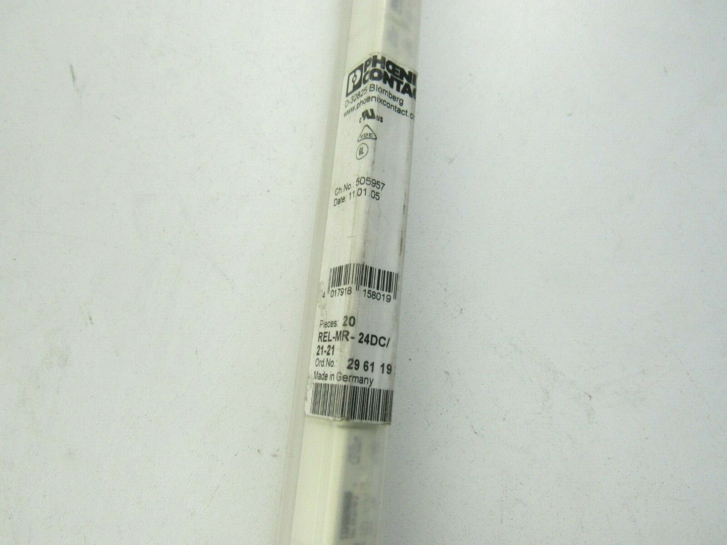 PHOENIX CONTACT 2961192 REL-MR-24DC/21-21 Lot of 20 New