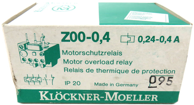 Klöckner Moeller  Z00-0,4    New