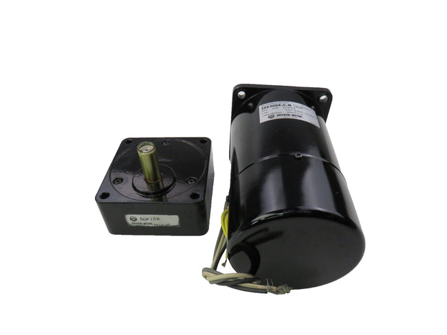 Oriental Motor  5RK40GK-C2M  200v 1300-1550 RPM + 5GK15K GEAR   New