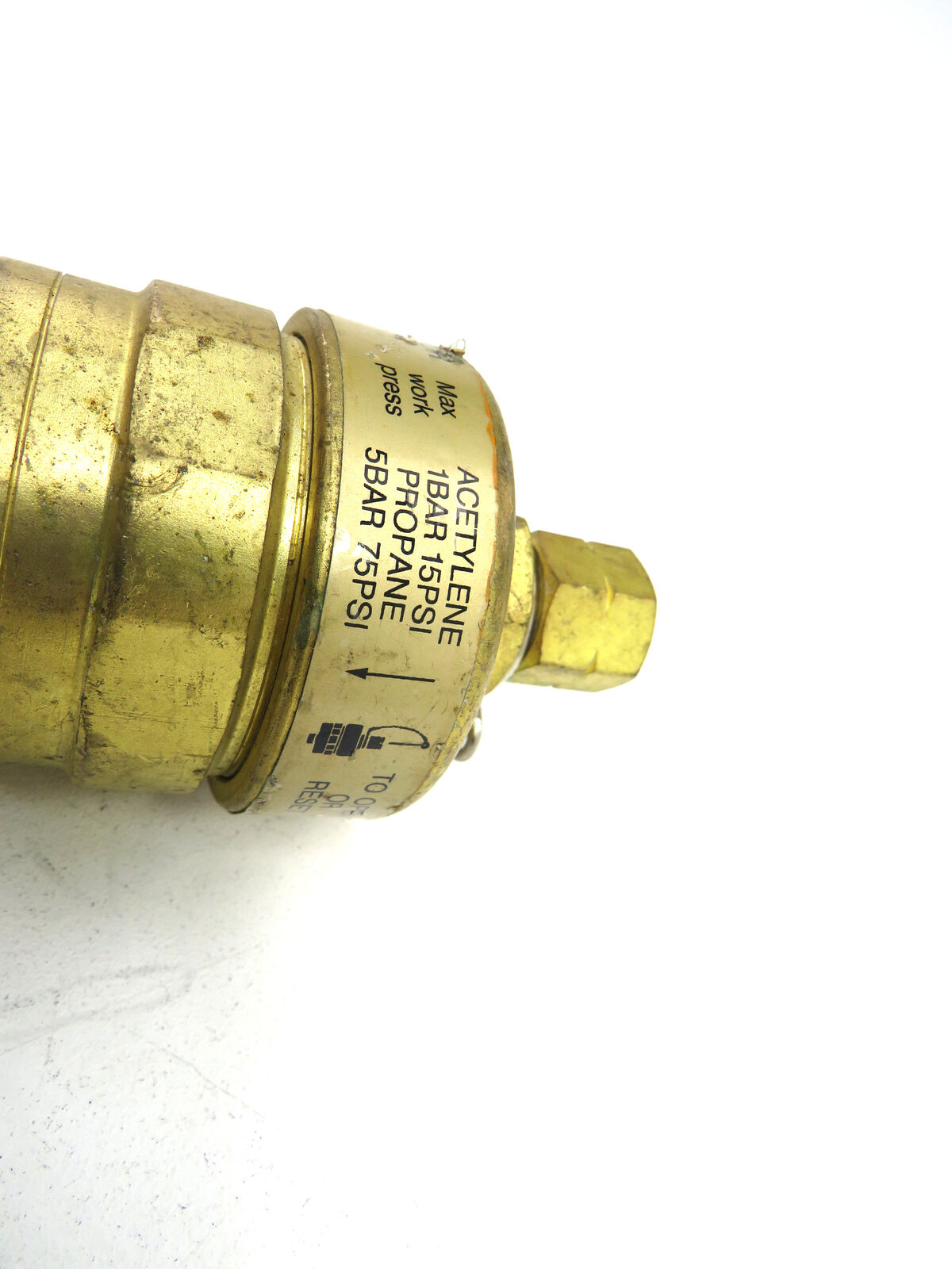 AGA FR 43 F SUPER FLASHBACK ARRESTOR ACETYLENE PROPANE