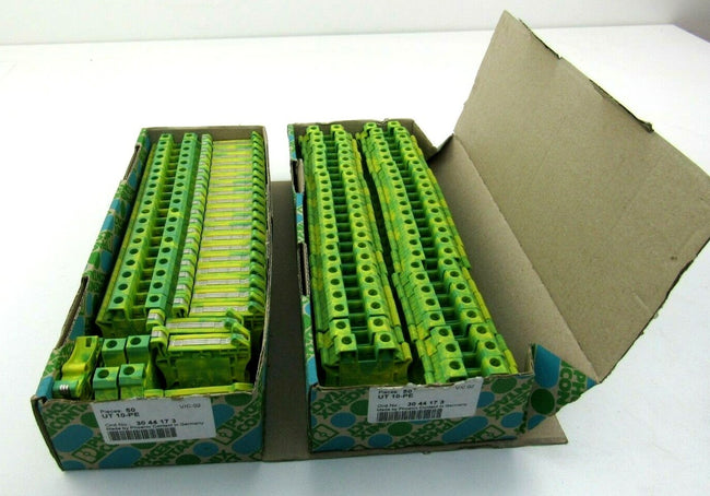 PHOENIX CONTACT UT 10-PE lot of 93 3044173 CONTACT BLOCKS New