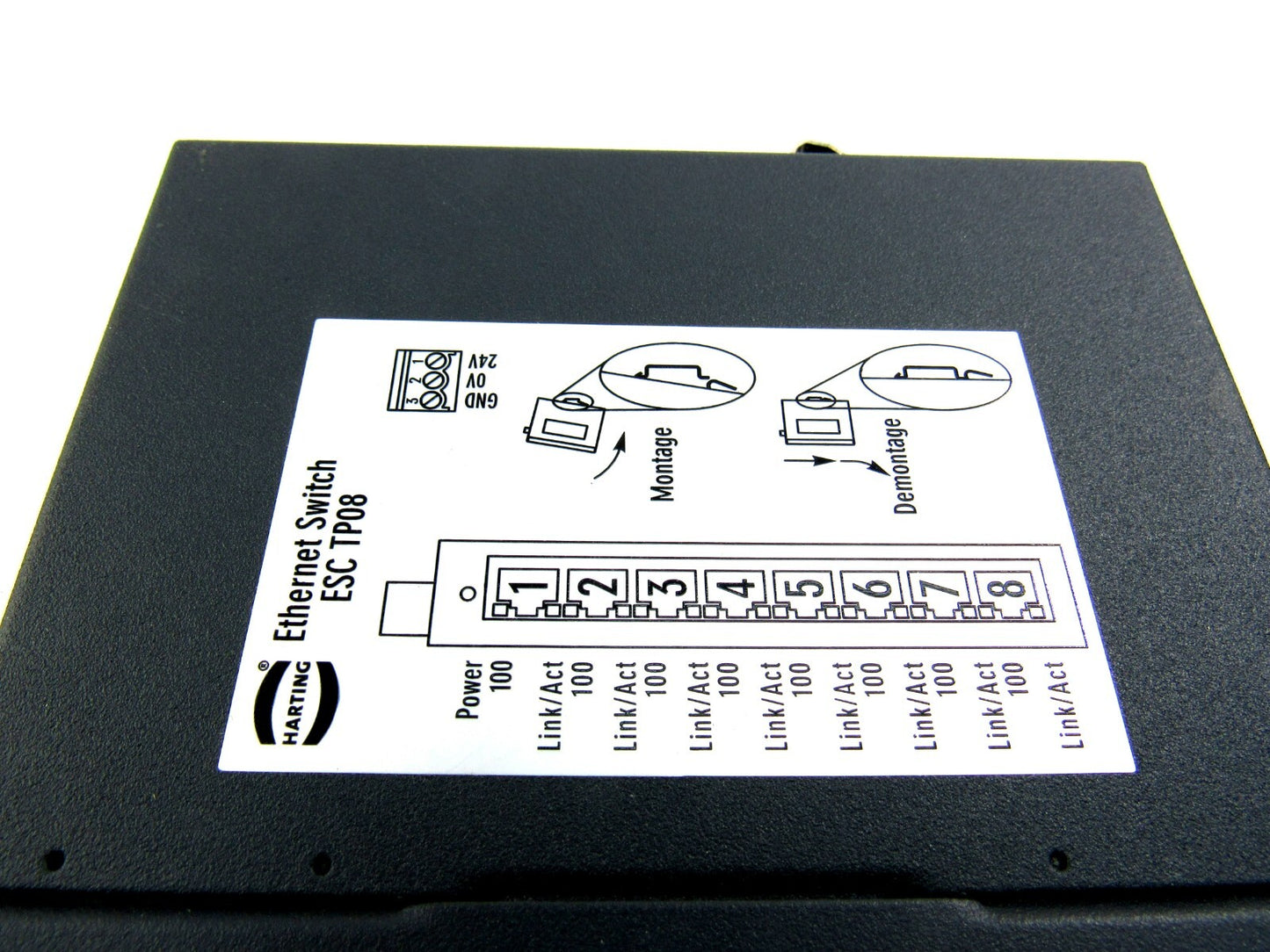 Harting ESCTP08 20761083000 ethernet switch   New