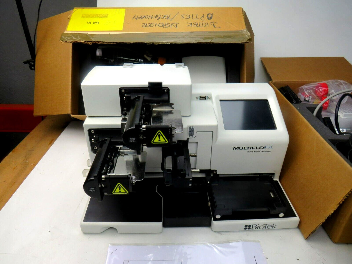 BIO-TEK BIOTEK MFXP1 MFXP MULTIFLO FX MULTI-MODE DISPENSER + 7210008 + 7210010