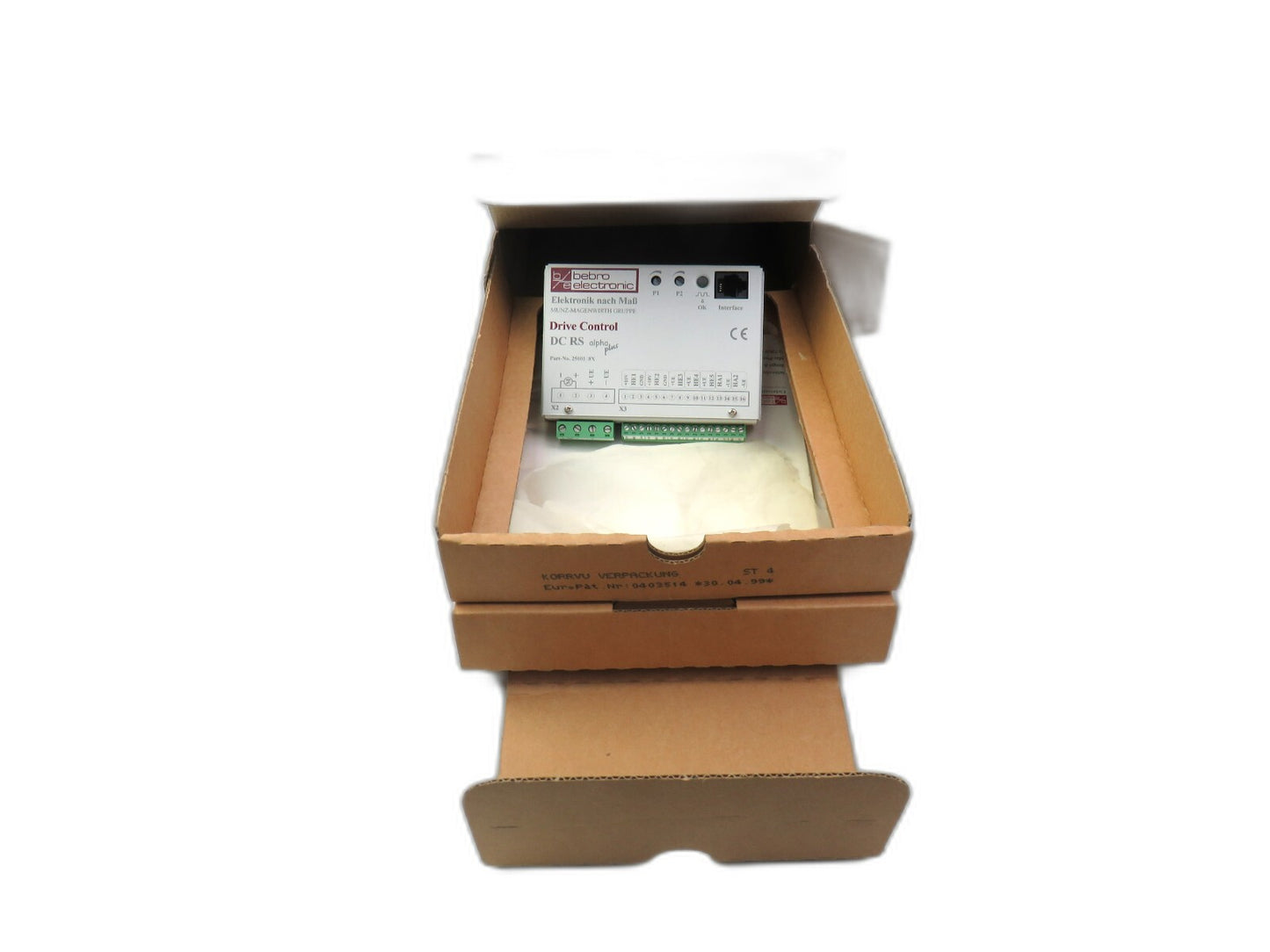 BEBRO ELECTRONIC DC RS ALPHA PLUS 250 01 480 DRIVE CONTROL    New