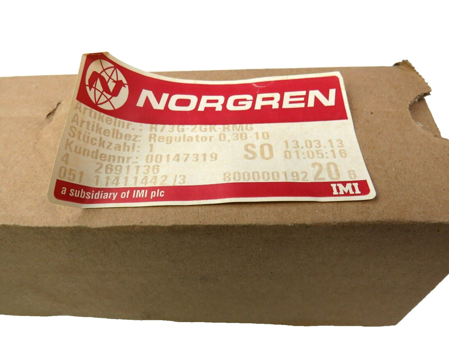 NORGREN IMI R73G-2GK-RMG    New