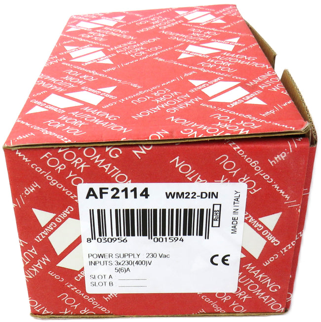 Carlo Gavazzi  AF2114 Power Supply 230VAC 6A    New