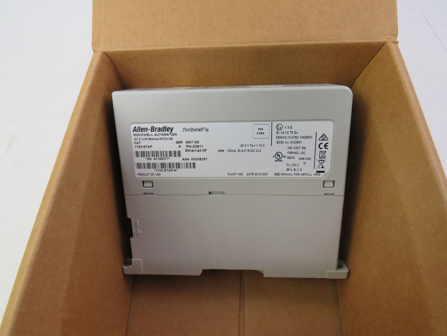 ALLEN-BRADLEY 1783-ETAP    New