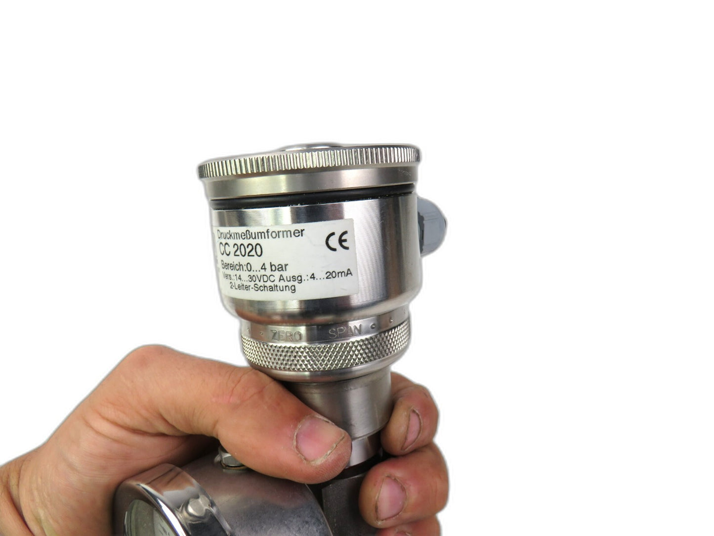 LABOM CC2020 +  1.4571 METER  pressure gauge   New