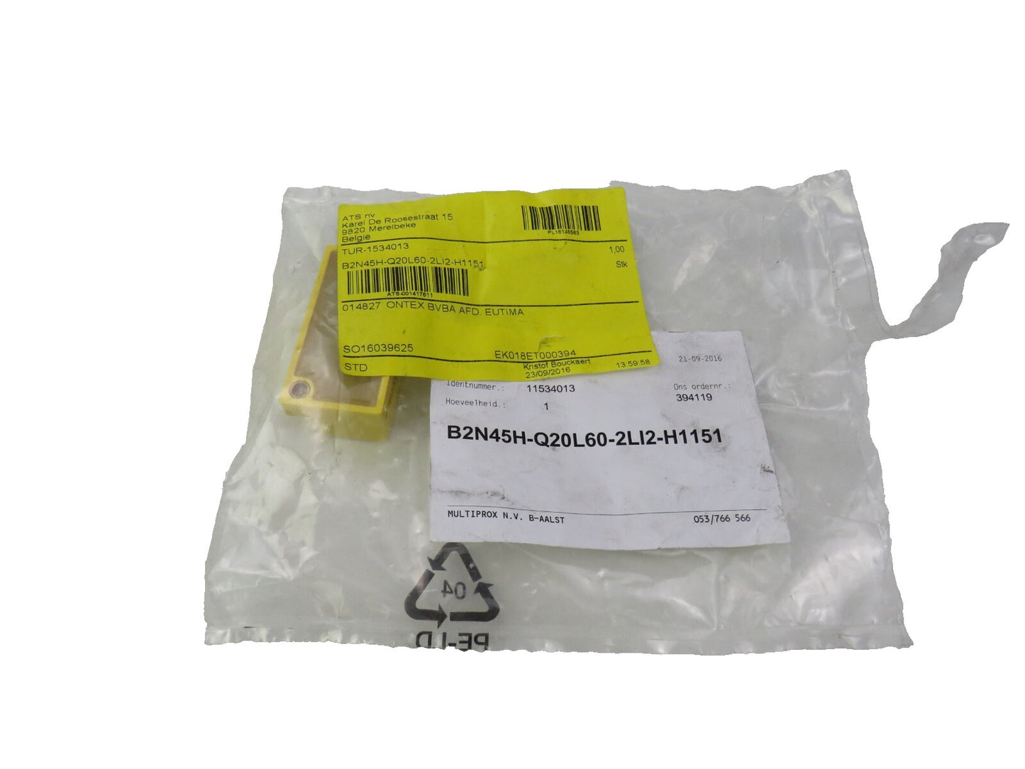 TURCK B2N45H-Q20L60-2Li2-H1151    New