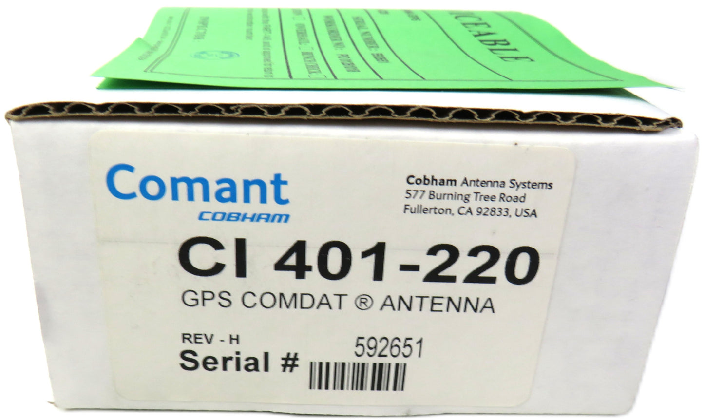 COMANT  CI 401-220 GPS ANTENNA     New