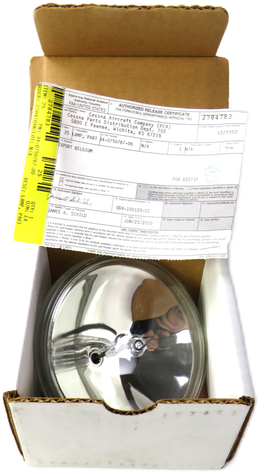 WHELEN  AMGLO PAR 36 34-0750767-00 Q4591    New