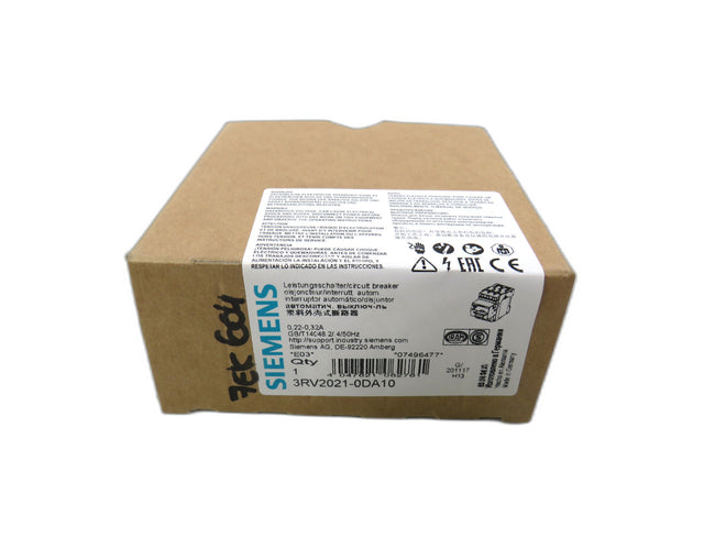 SIEMENS 3RV2021-0DA10    New